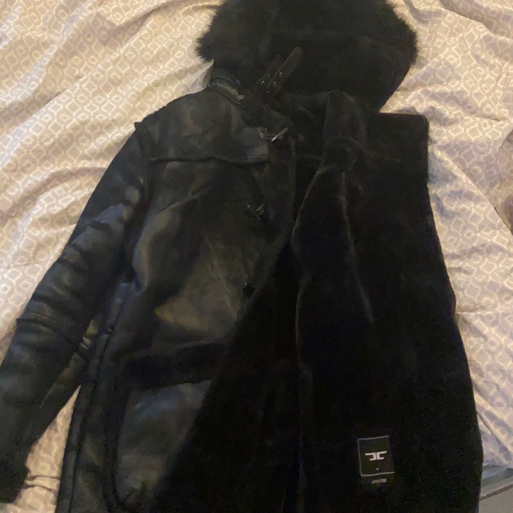 USED Jordan Craig Shearling Coat
